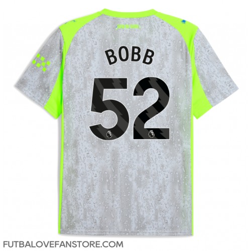 Manchester City Oscar Bobb #52 Tretí futbalový dres 2025-26 Krátky Rukáv Manchester City Oscar Bobb #52 Tretí futbalový dres 2025-26 Krátky Rukáv